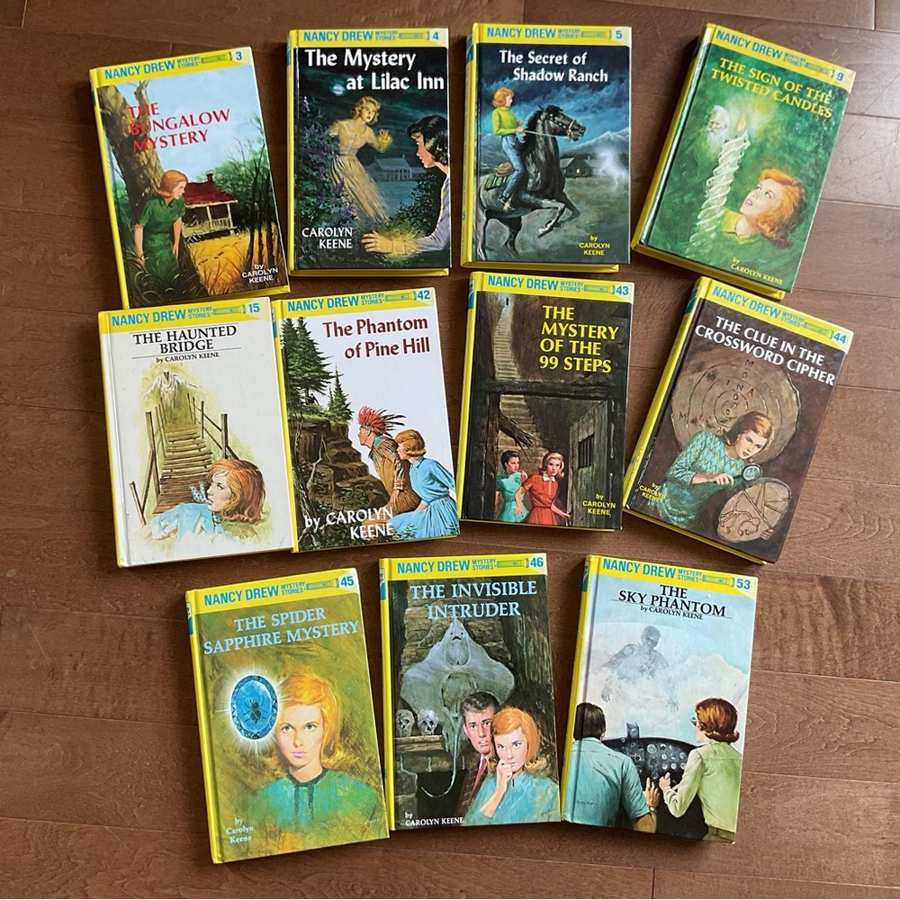 Nancy Drew Mystery Book Collection